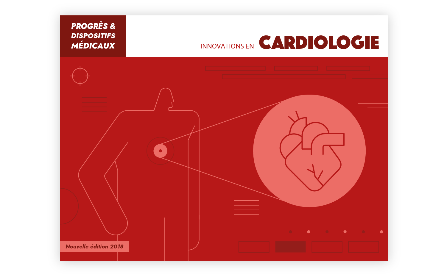 refonte graphique brochures - création de maquette d'édition - illustration de couverture - dispositifs médicaux