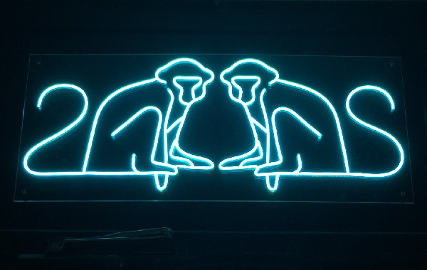 créations logo bar - charte graphique - deux singes - bar a cocktail - réalisé par cleo studio