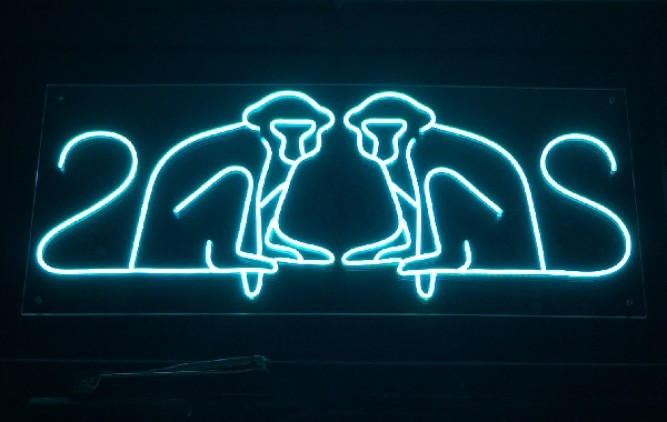 créations logo bar - charte graphique - deux singes - bar a cocktail - réalisé par cleo studio